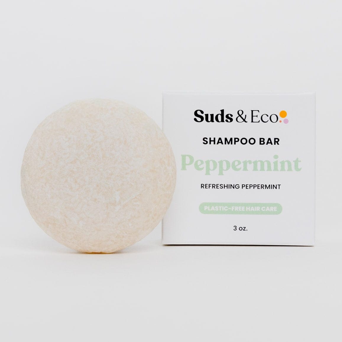 Suds & Eco Peppermint Breeze Shampoo Bar