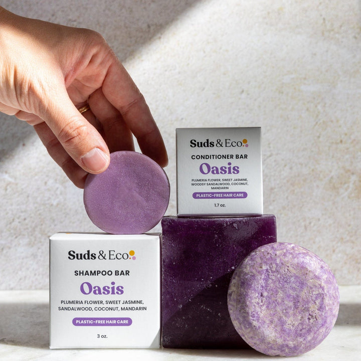 Suds & Eco Shampoo & Conditioner Bar Duo