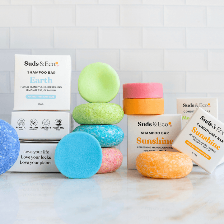 Suds & Eco Shampoo & Conditioner Bar Duo