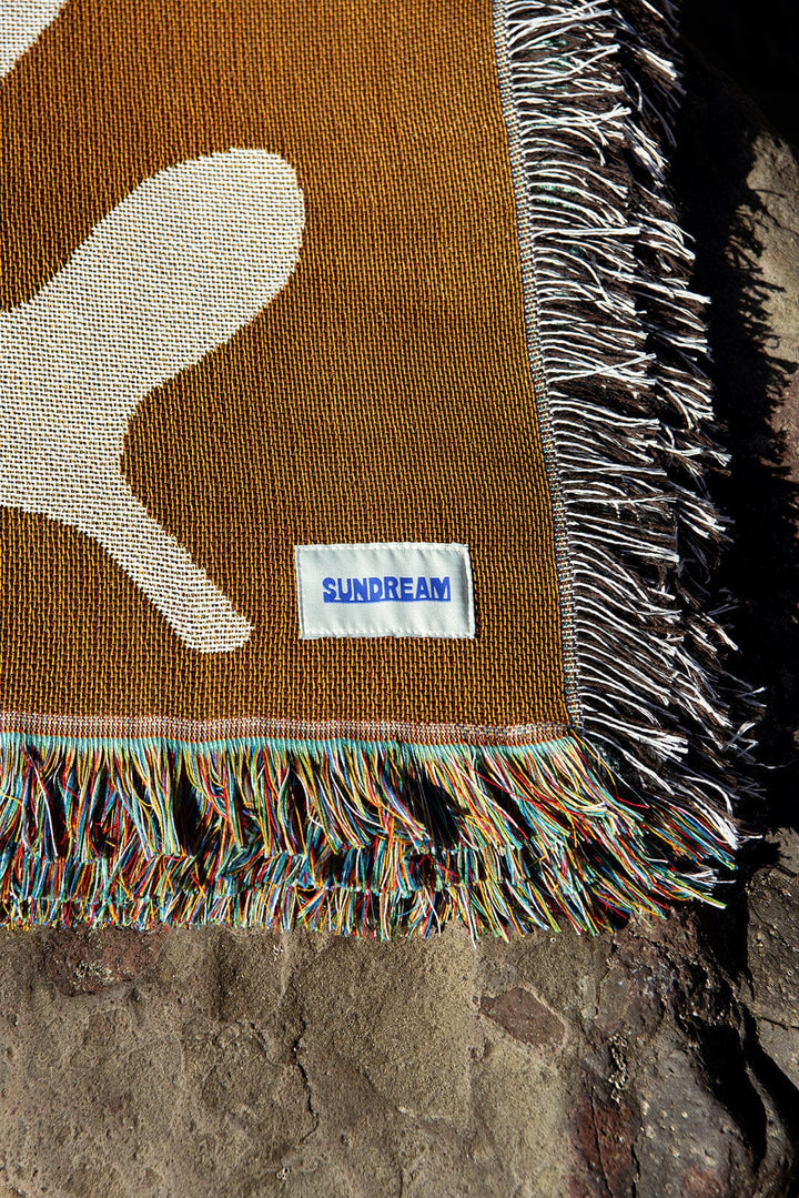 Paradise Heritage Woven Throw - Rust – ZeroWasteStore.com