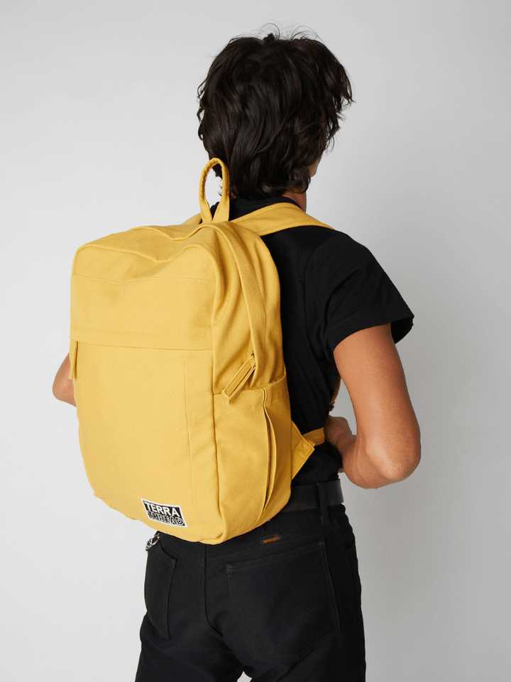 Organic Cotton Canvas Everyday Backpack ZeroWasteStore