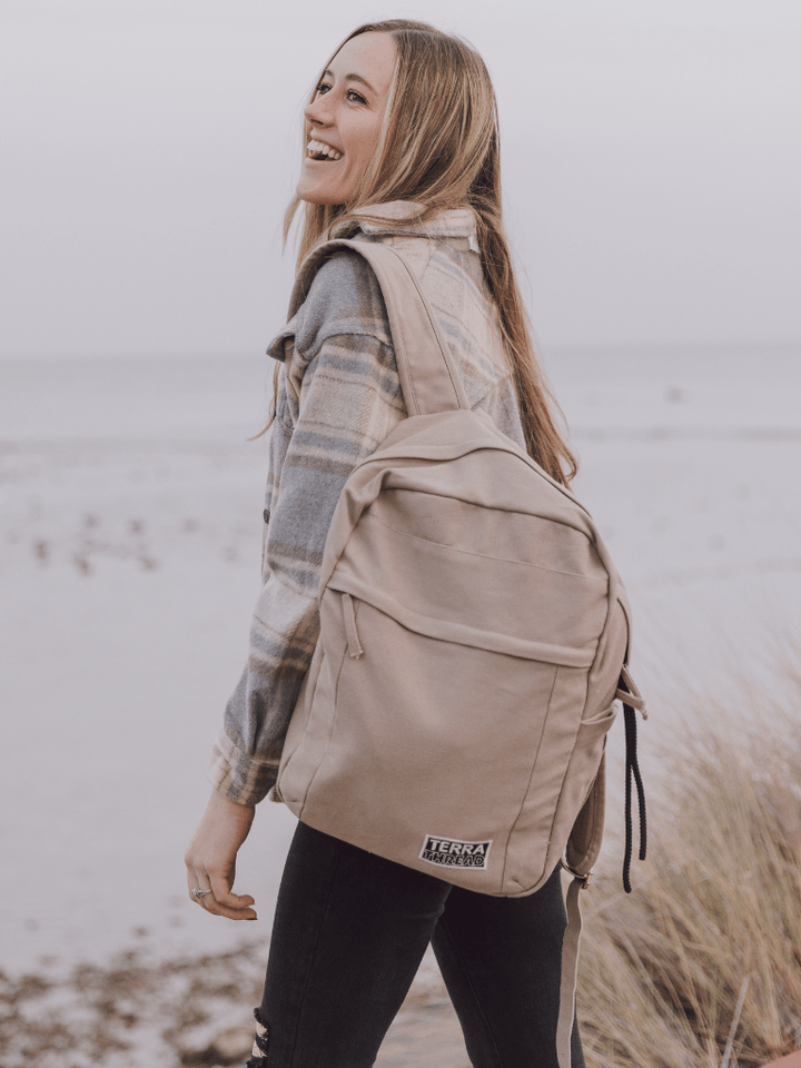 Terra Thread Organic Cotton Canvas Everyday Backpack