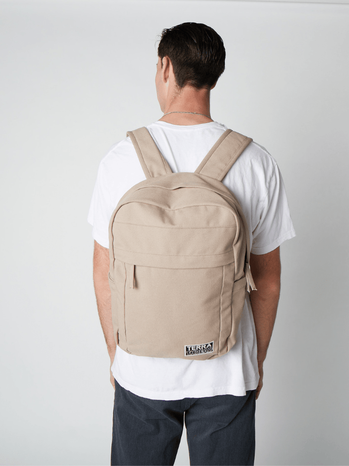 Terra Thread Organic Cotton Canvas Everyday Backpack