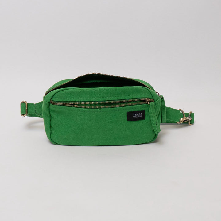 Terra Thread® Organic Cotton Fanny Pack - Belt Bag, Waist Bag