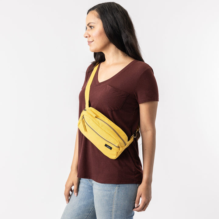 Terra Thread® Organic Cotton Fanny Pack - Belt Bag, Waist Bag