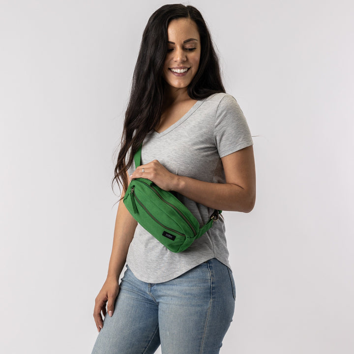 Terra Thread® Organic Cotton Fanny Pack - Belt Bag, Waist Bag