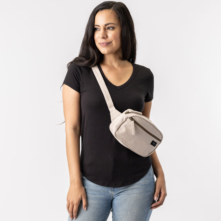 Terra Thread® Organic Cotton Fanny Pack - Belt Bag, Waist Bag