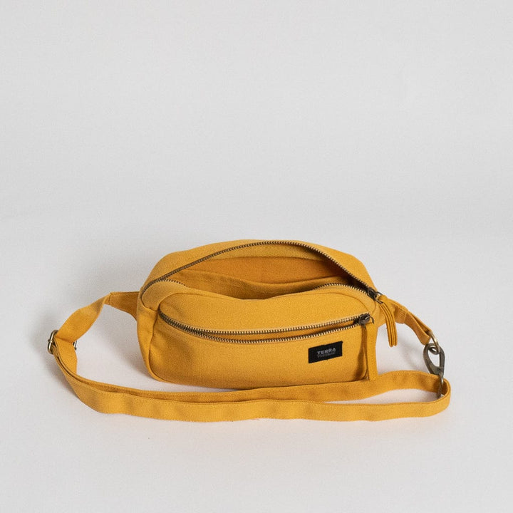 Terra Thread® Organic Cotton Fanny Pack - Belt Bag, Waist Bag