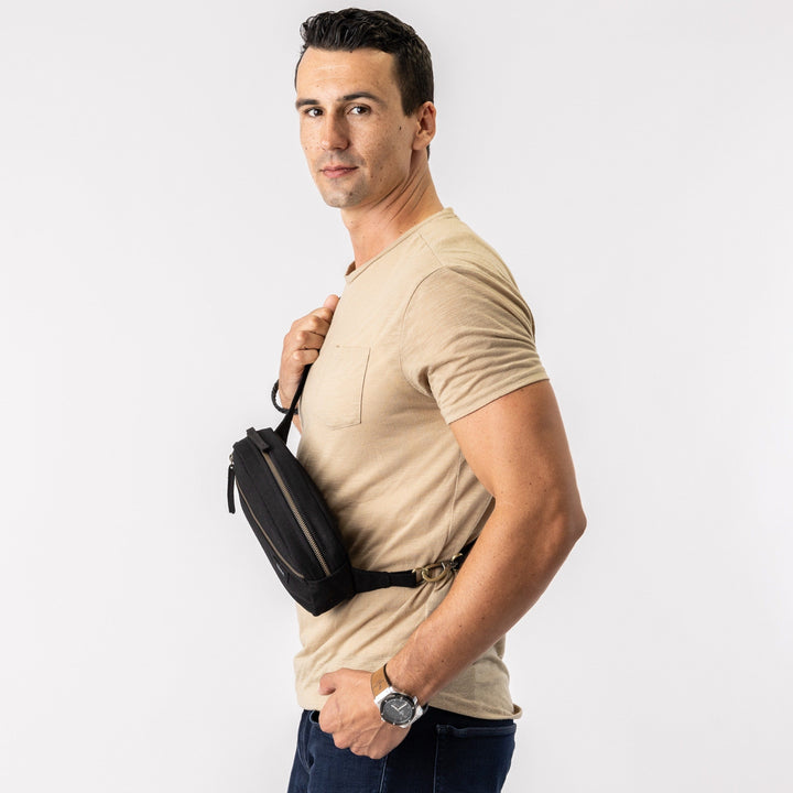 Terra Thread® Organic Cotton Fanny Pack - Belt Bag, Waist Bag