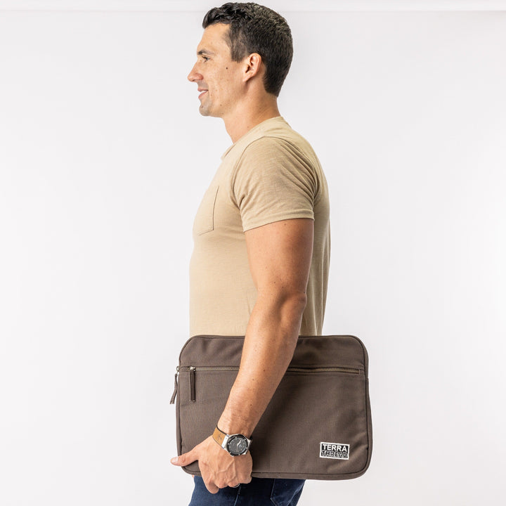 Terra Thread® Organic Cotton Laptop Sleeve 15 in