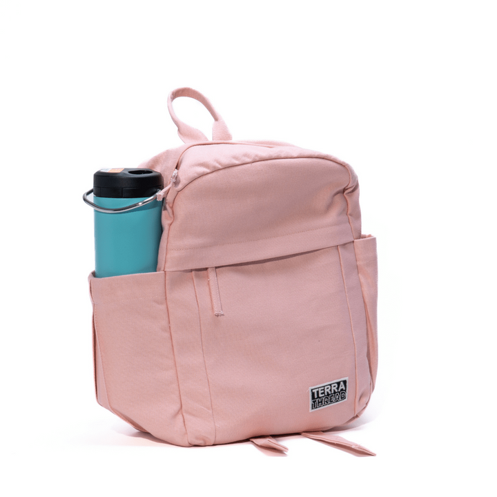 Terra Thread® Rosy Pink Semi Mini Backpack
