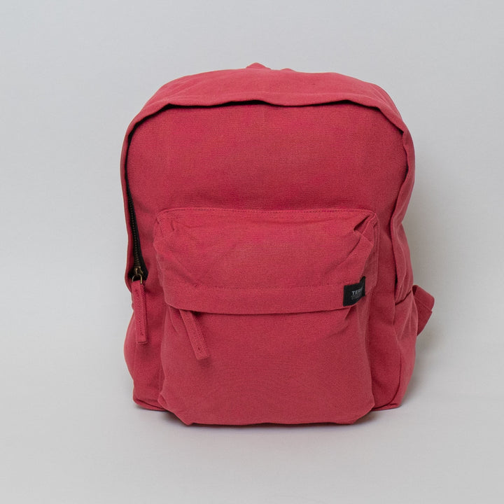 Terra Thread® Ruby Red Zem Mini Organic Cotton Backpack