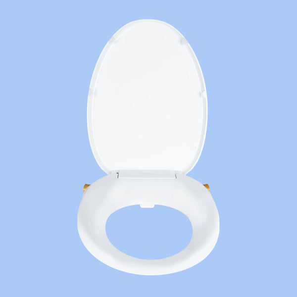 TUSHY Bamboo / Round TUSHY Oasis Non-Electric Bidet Seat