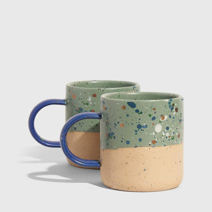 United by Blue Juniper 8 oz. Stoneware Mug Set