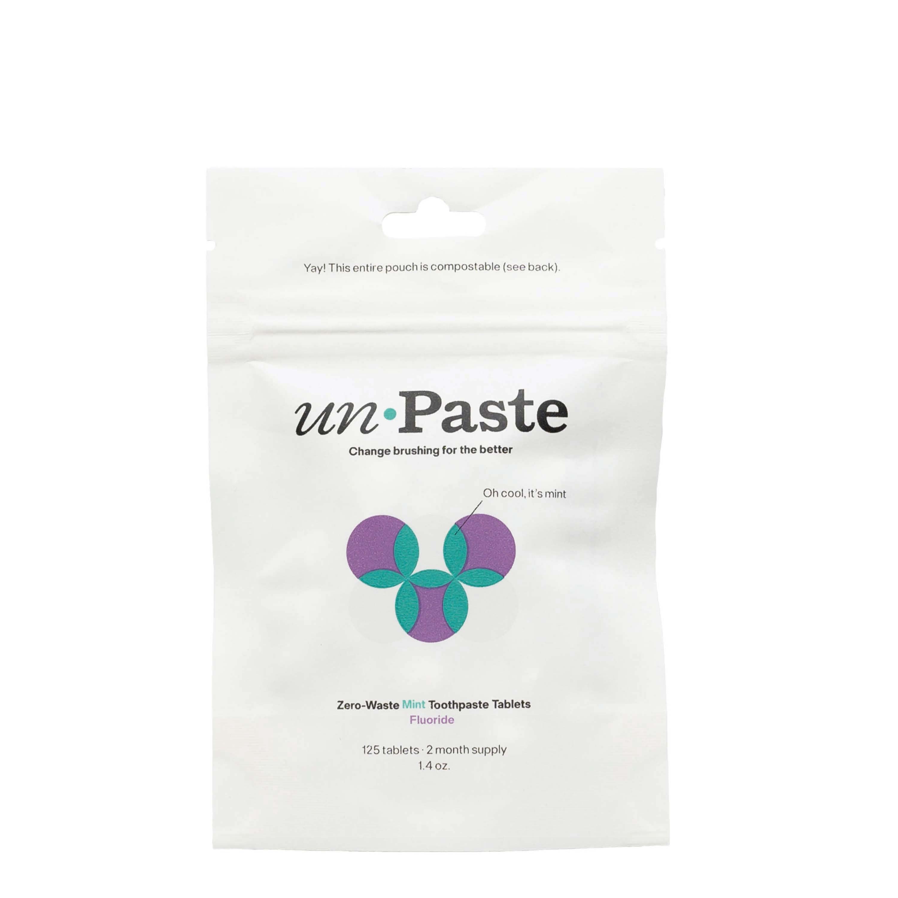 Toothpaste Without Brand Unpaste Tooth Tabs - Zero Waste Toothpaste - With OR Without Fluoride ...