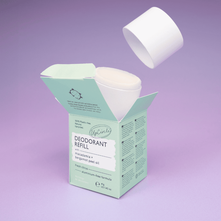 UpCircle 3x Deodorant Refill - Macadamia + Bergamot (Plastic-Free)
