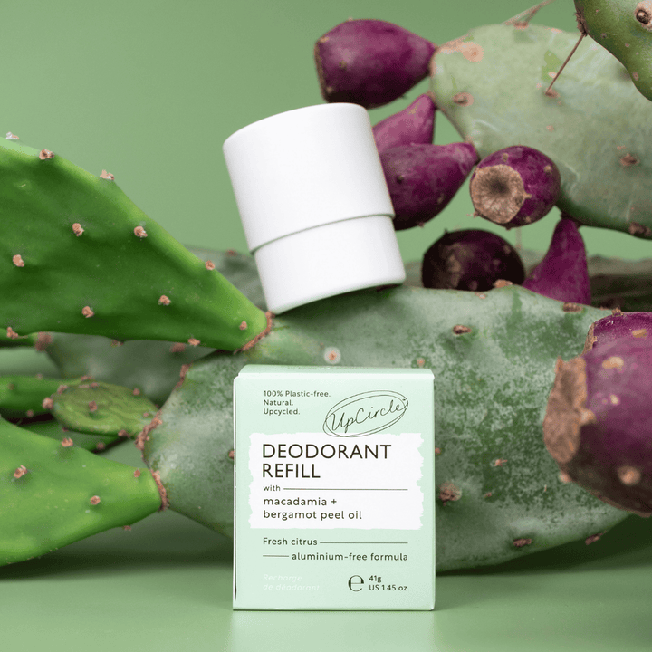 UpCircle 3x Deodorant Refill - Macadamia + Bergamot (Plastic-Free)