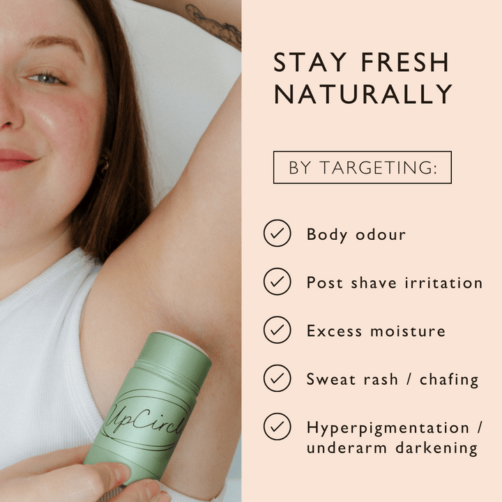 UpCircle 3x Deodorant Refill - Macadamia + Bergamot (Plastic-Free)