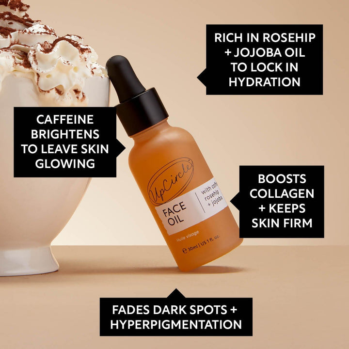 UpCircle Hydrating Face Oil with Coffee Extract
