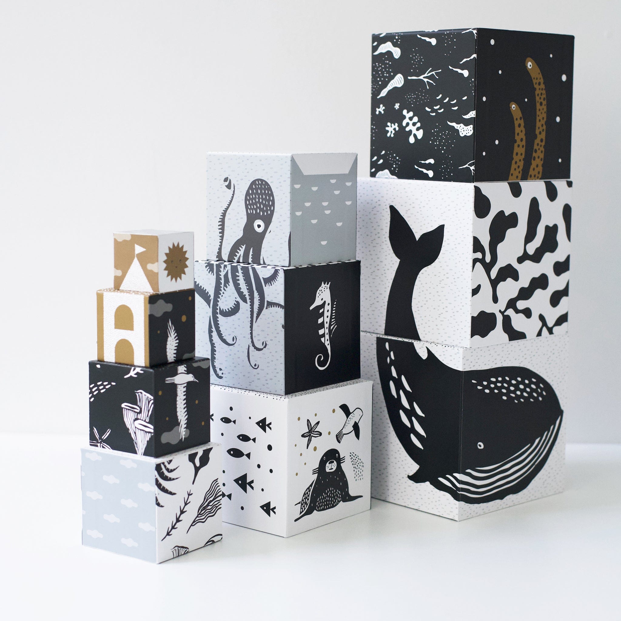 Nesting Blocks - Ocean Animals – ZeroWasteStore.com