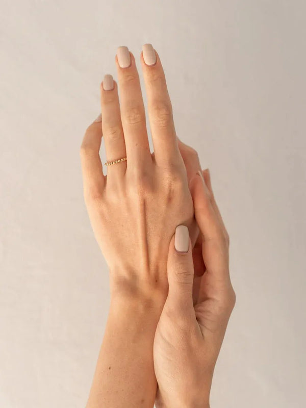 wellthy® Beaded Band Ring