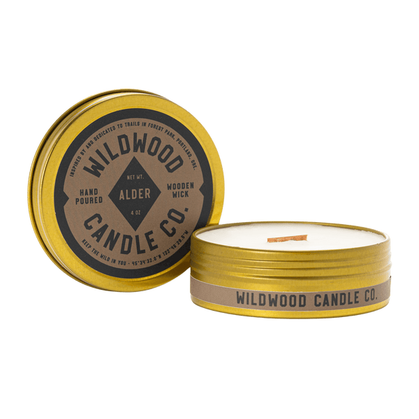 Wildwood Candle Co. Alder Travel Candle - 4oz