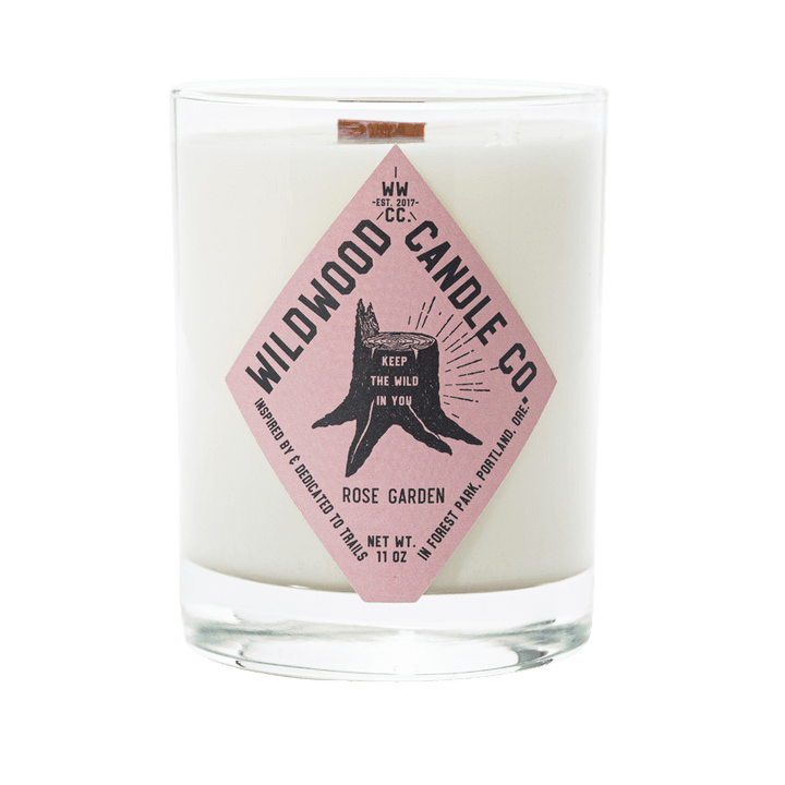 Wildwood Candle Co. Rose Garden Soy Candle – 11oz
