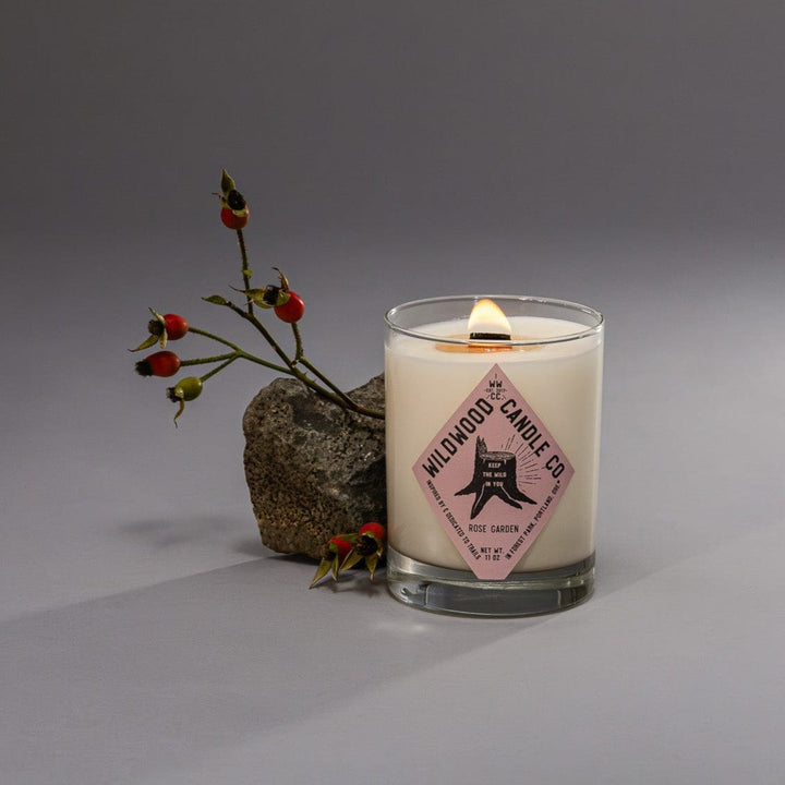 Wildwood Candle Co. Rose Garden Soy Candle – 11oz