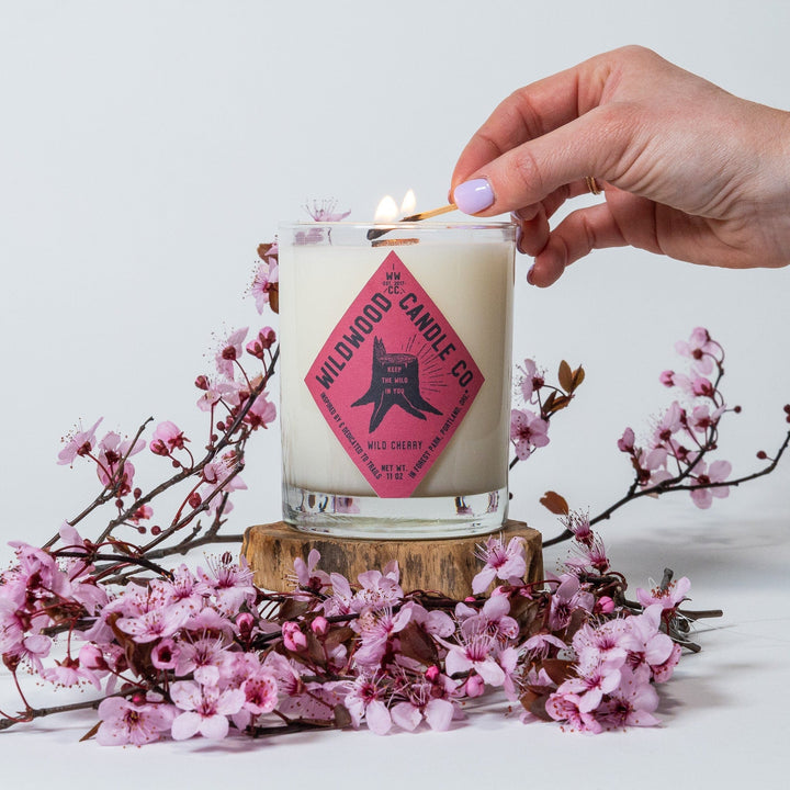 Wildwood Candle Co. Wild Cherry Soy Candle – 11oz
