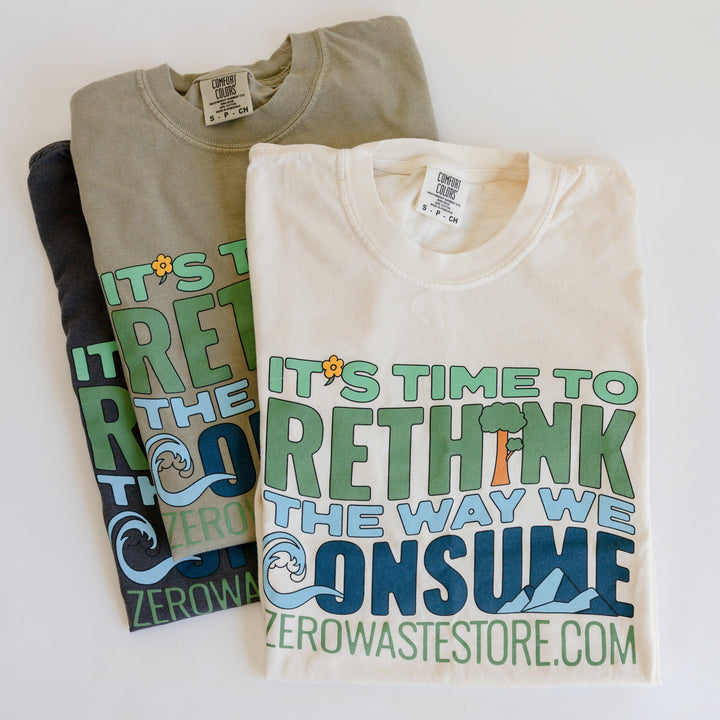 Zero Waste Store ZWS Graphic Tee - 3 Color Options