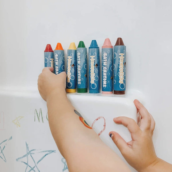 All Natural Bath Crayons - Kids Bath Toys