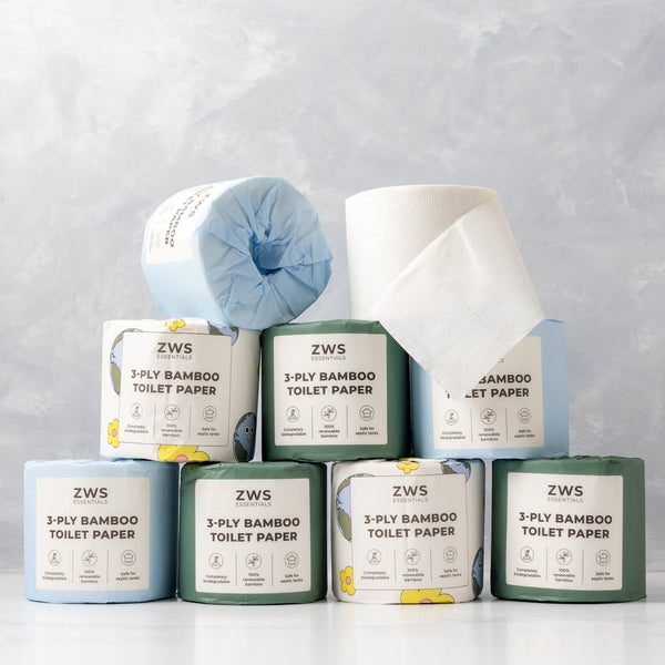 ZWS Essentials 48-Pack Bamboo Toilet Paper