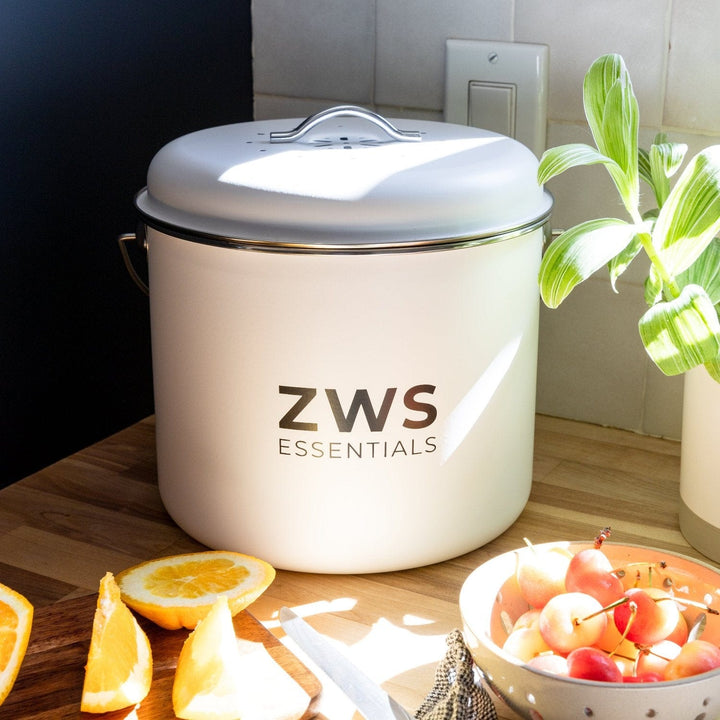 ZWS Essentials Countertop Compost Bin Kit