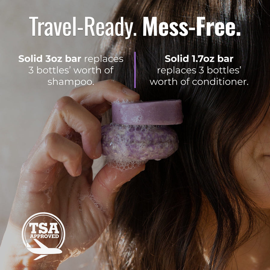 ZWS Essentials Shampoo & Conditioner Bar Duo