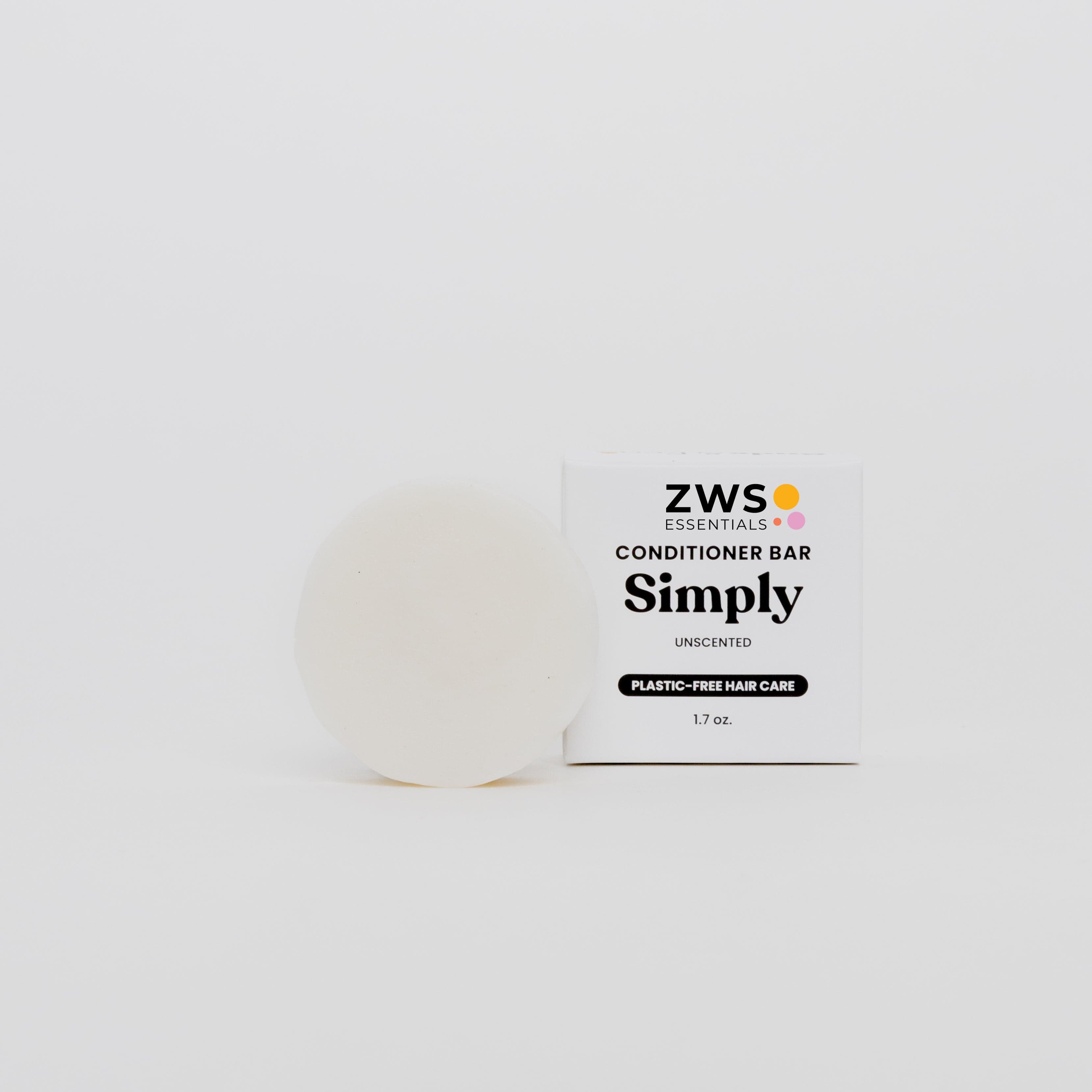 ZWS Essentials Simply Unscented Conditioner Bar