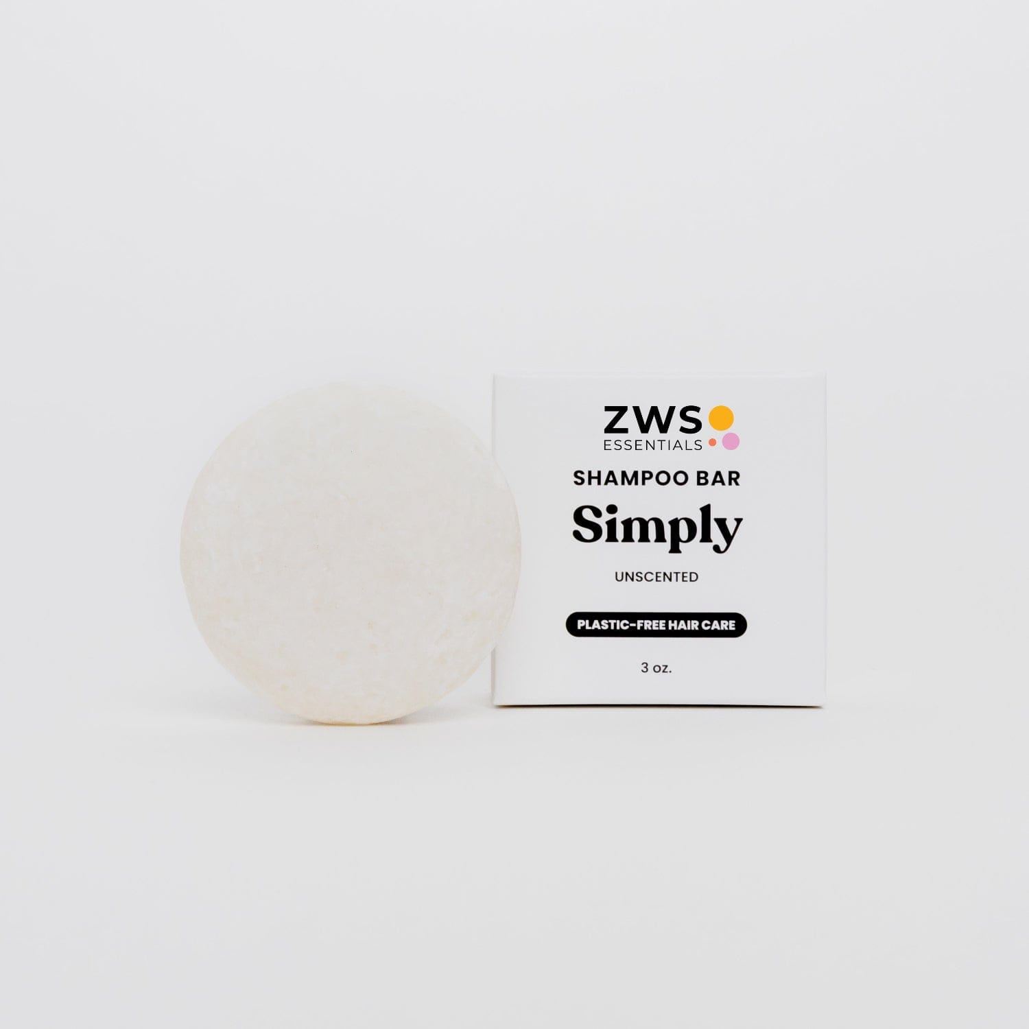 ZWS Essentials Simply Unscented Shampoo Bar