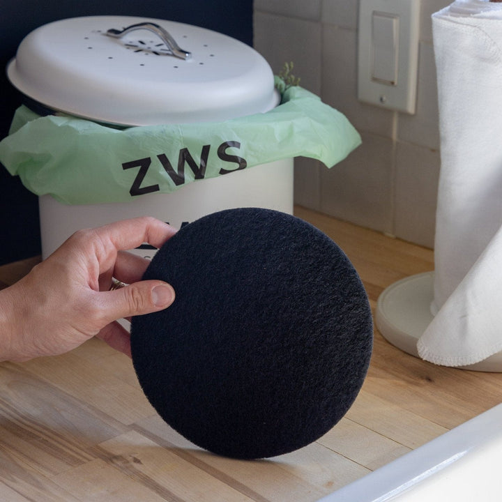 ZWS Essentials Single Countertop Compost Bin Replacement Filter