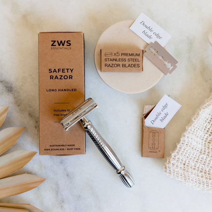 Hair Razor Zero Zero Waste Razor Replacement Blades – ZeroWasteStore.com