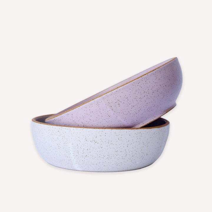 Earth + Element Pink Large Dinner Bowl