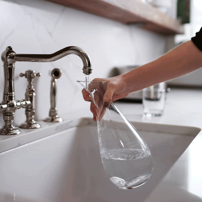 Water Filter - Plastic Free Water Filter, Water Purification, 6 Months, 264 Gal. Water