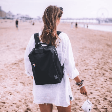 GOT BAG Daypack Made of Ocean Plastic - Sustainable Backpack, 100% Recycled Plastic, Water Resistant