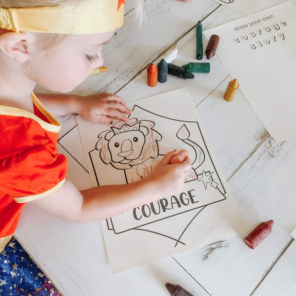 Honeysticks Coloring Book - 100% Recycled Paper, Biodegradable