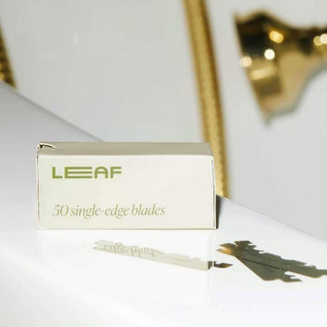 Leaf Shave Leaf Razor Replacement Blades- 50 Blades Per Pack, 100% Recyclable
