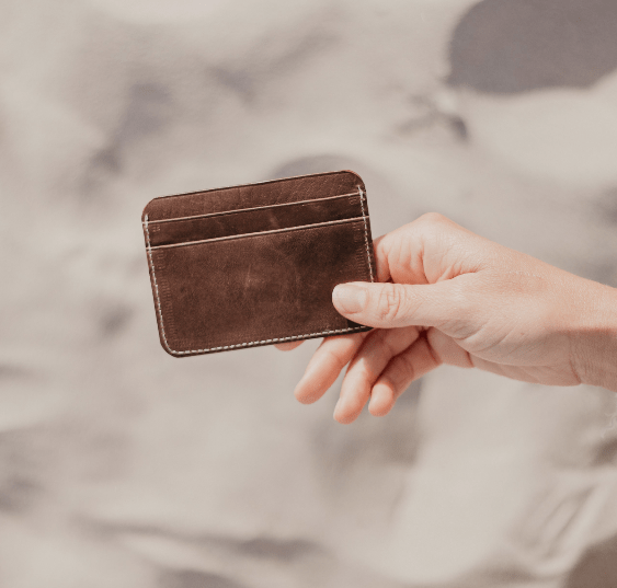 Made by Minga Small / Chocolate Leather Wallet