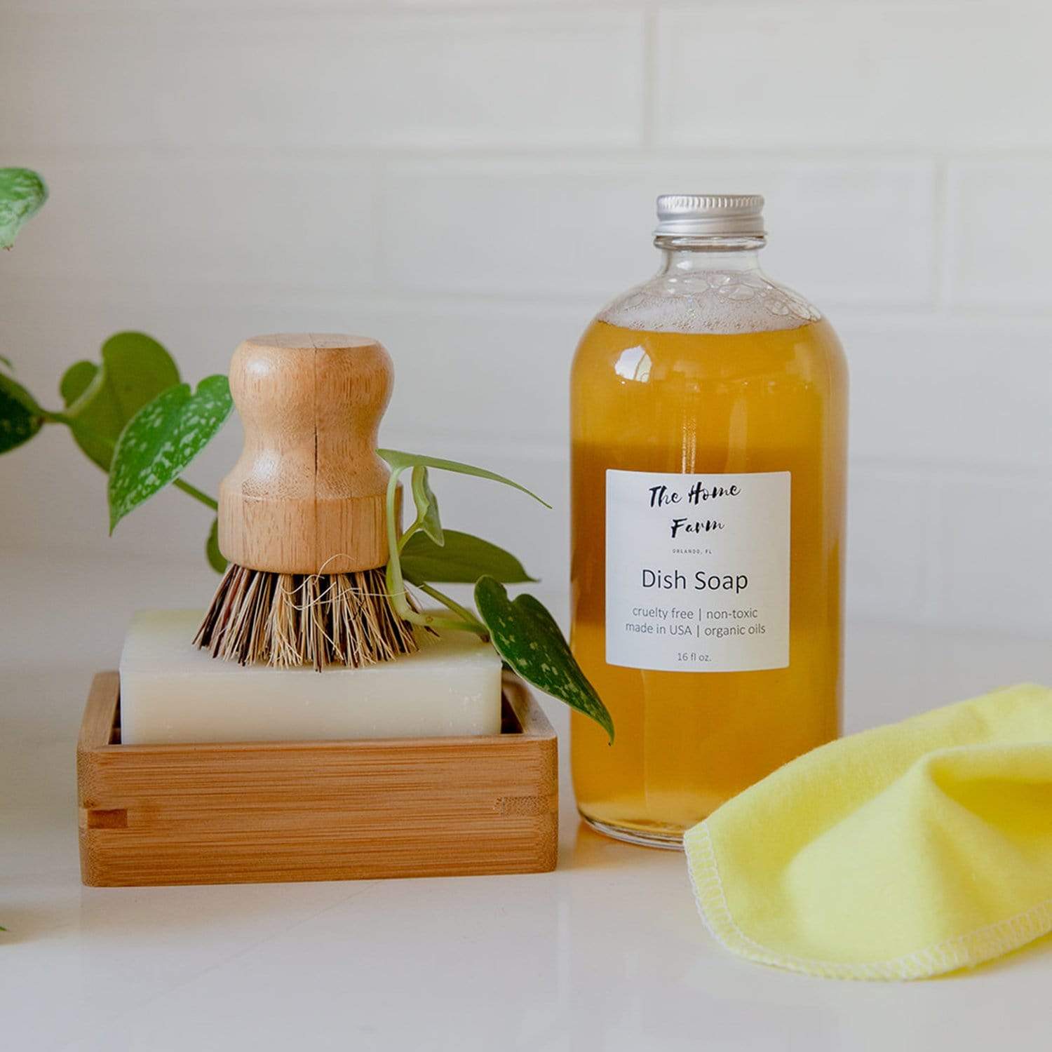 Dish Washing Block - DISH BLOCK®, Dish Soap Bar, Zero Waste, Vegan, 6oz