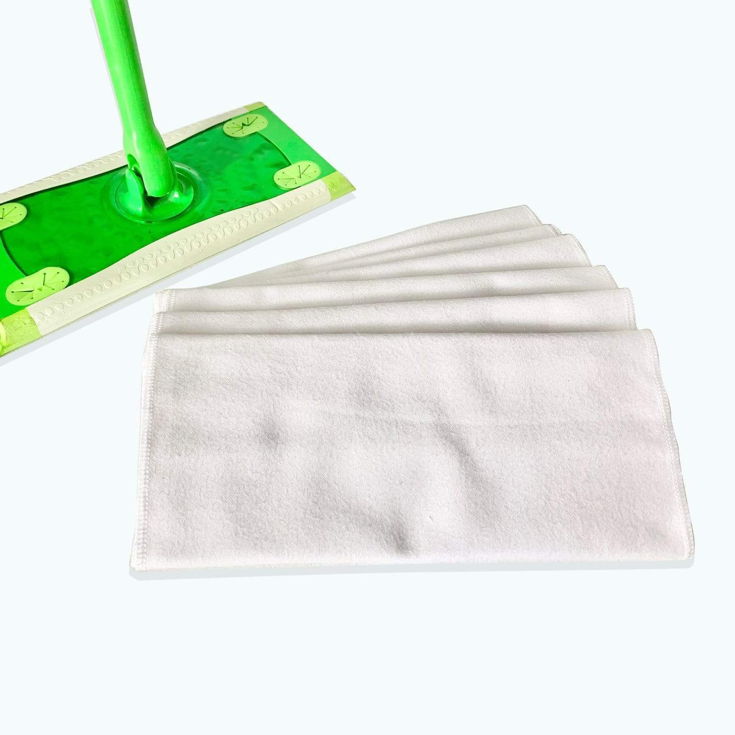 Organic & recycled cotton dry mop cloth.