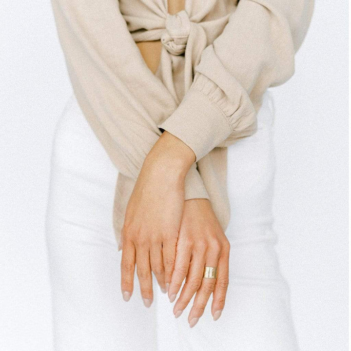 Sara Patino Jewelry Gold Moonlight Ring