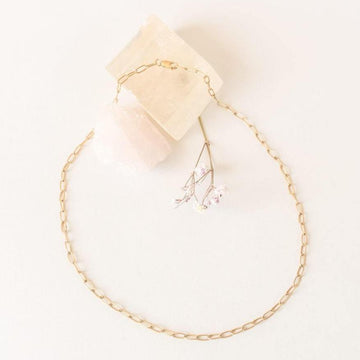 Shop Wellthy Recycled Paperclip Chain Necklace