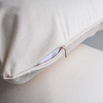 Sleep & Beyond Organic Cotton Waterproof Pillow Case Encasement Pair