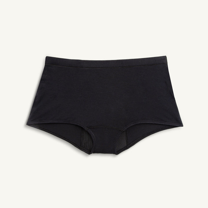 ZeroWasteStore.com Comfort Boyshort- Leakproof, High Absorbency, Recycled